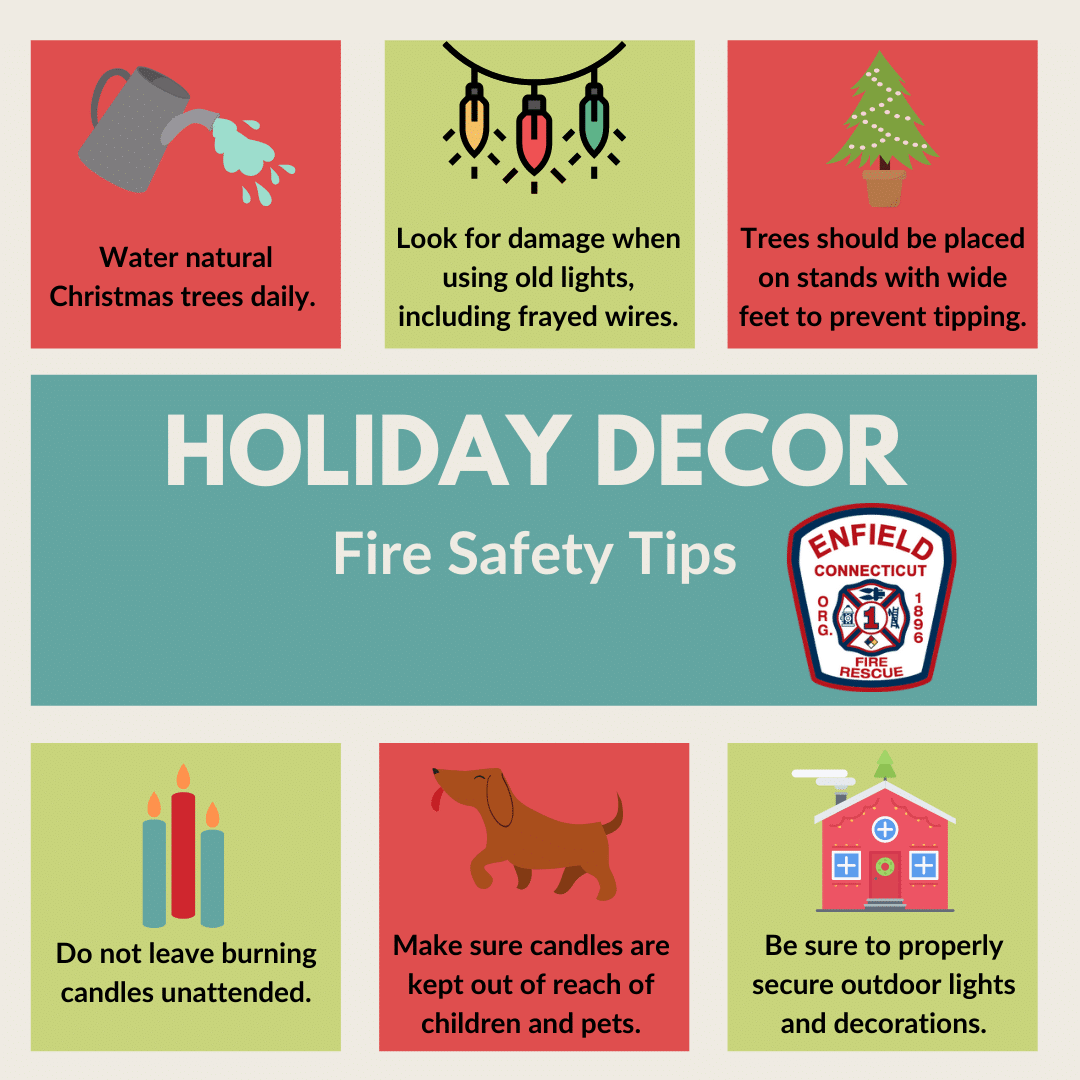 Enfield Fire District 1 Shares Tips for Holiday Fire Safety – Enfield ...