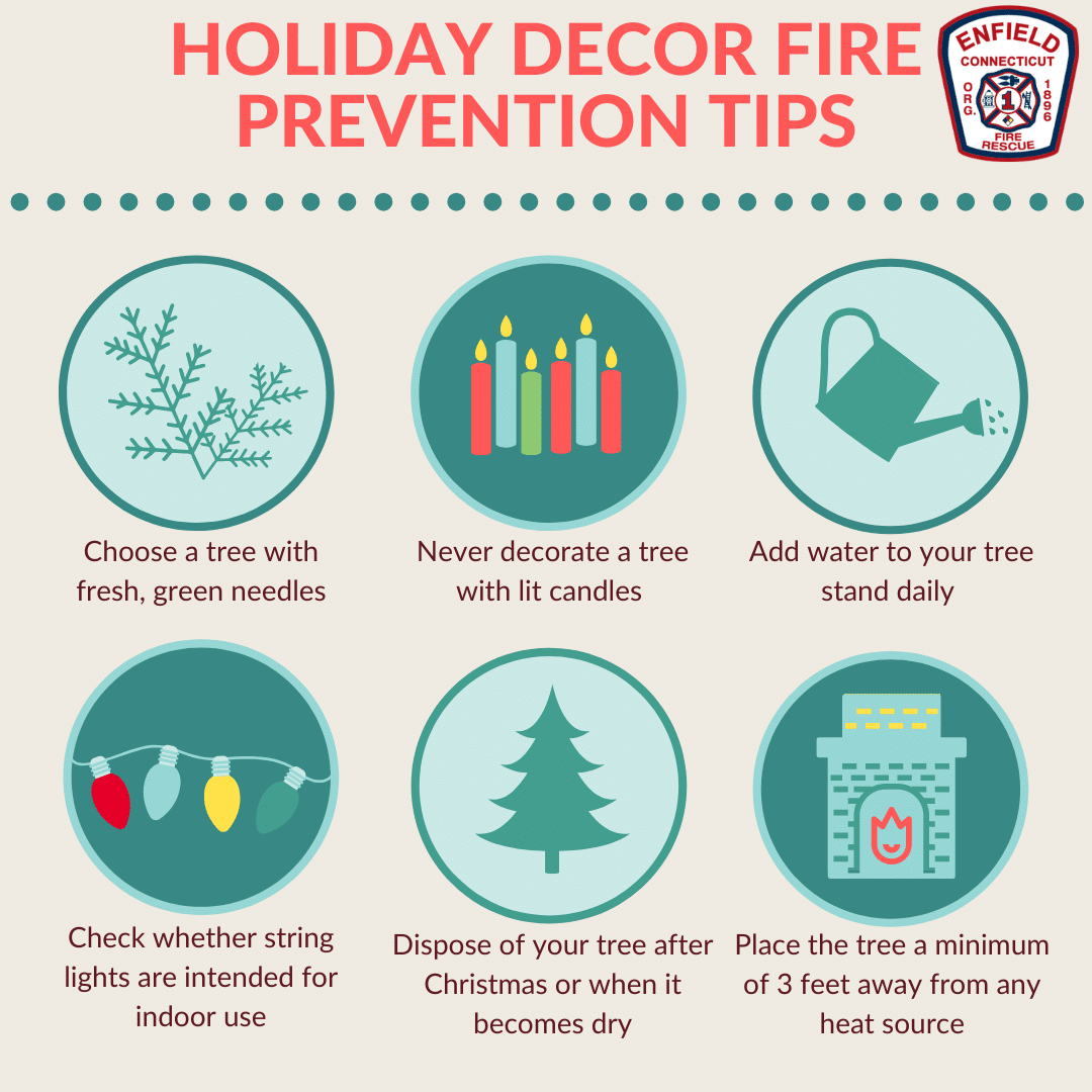 Enfield Fire District No. 1 Shares Holiday Fire Safety Tips For ...