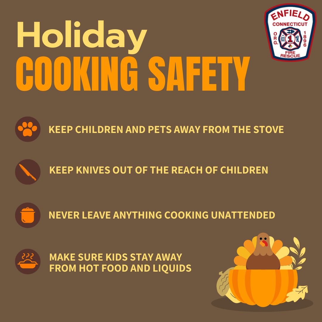 Enfield Fire District No.1 Offers Cooking Safety Tips for the Holiday ...