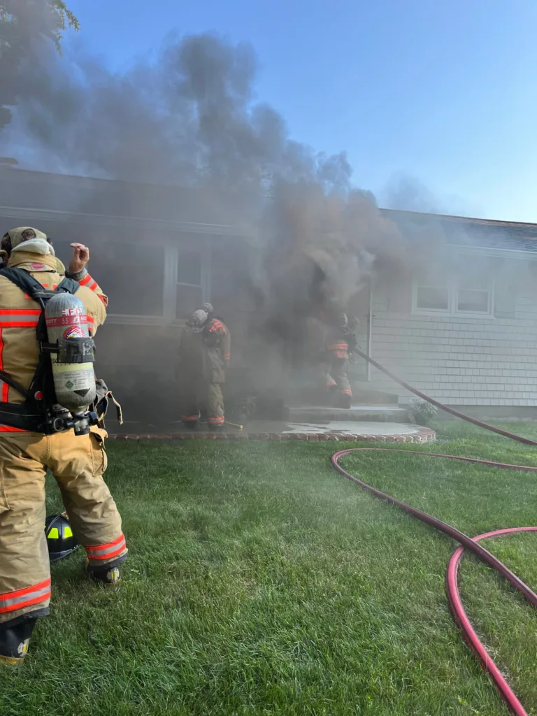 Enfield Fire District No. 1 Extinguishes Residential Fire on Lovely Drive